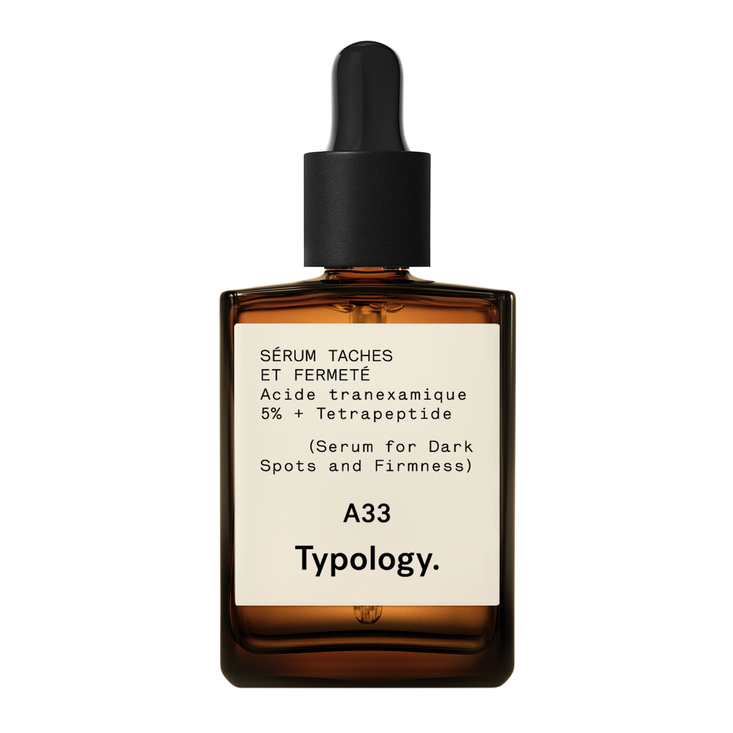 Sérum Taches et Fermeté A33
Acide tranexamique 5% + Tetrapeptide