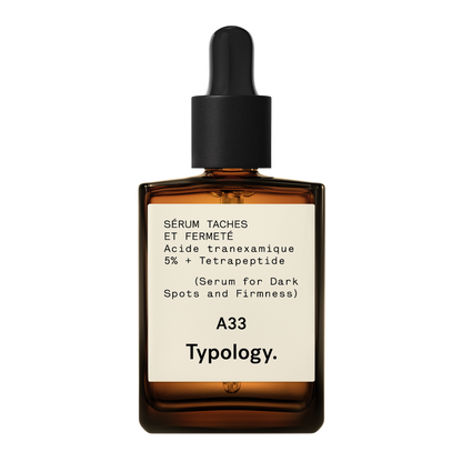 Sérum Taches et Fermeté A33
Acide tranexamique 5% + Tetrapeptide