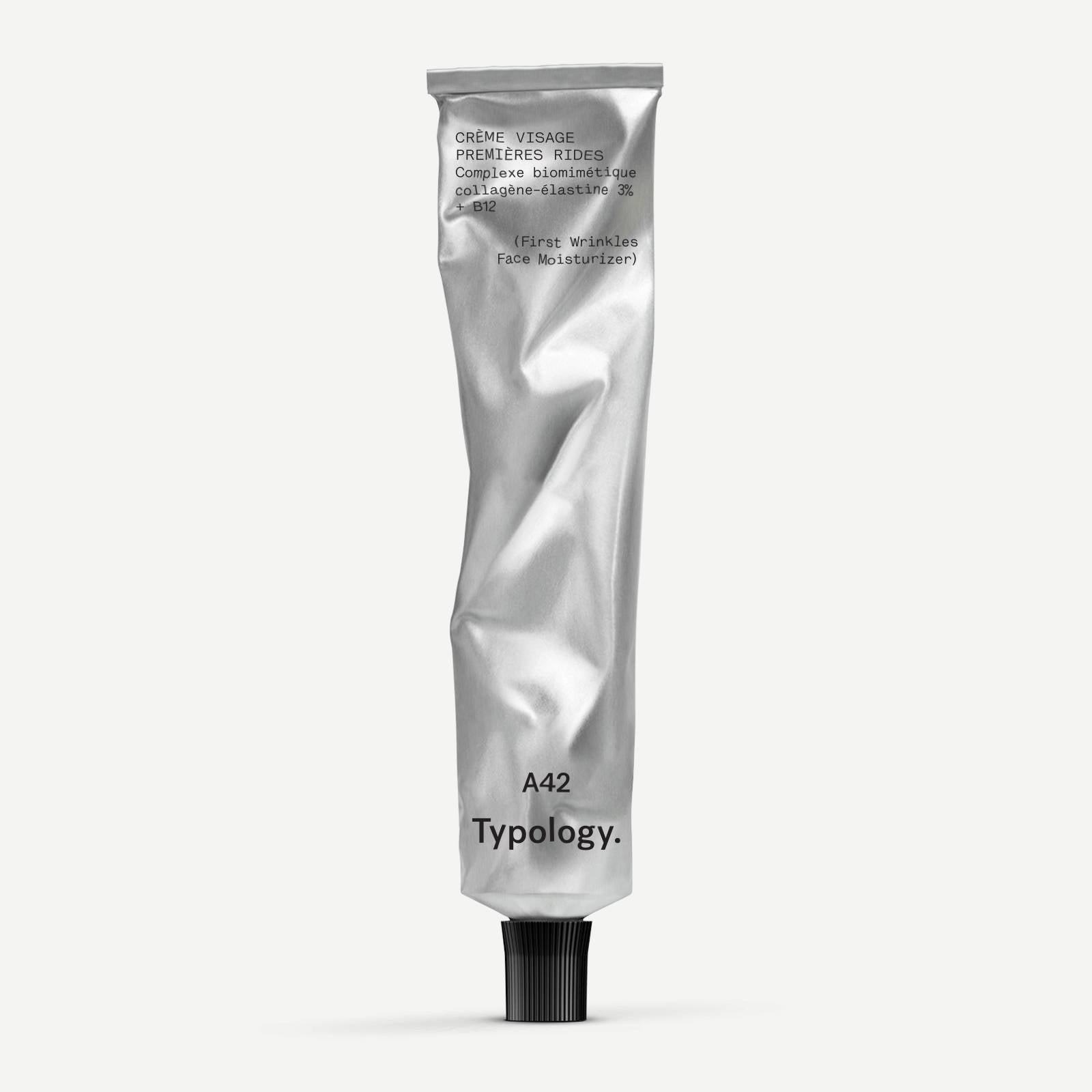 Crème Visage Premières Rides A42
Complexe biomimétique collagène-élastine 3% + B12