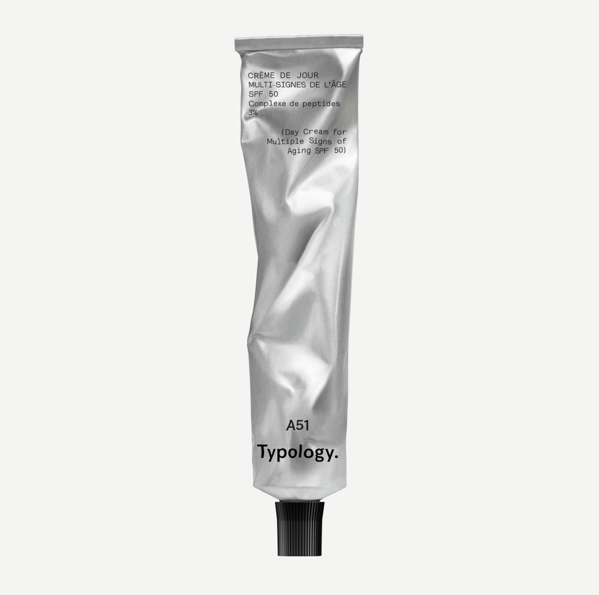Crème de Jour Multi-Signes de l’Âge SPF 50 A51
Complexe de peptides 3%