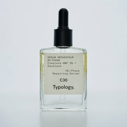 Sérum Réparateur Bi-Phase C30
Complexe NMF 3% + Squalane