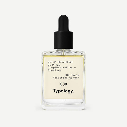 Sérum Réparateur Bi-Phase C30
Complexe NMF 3% + Squalane