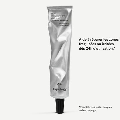 Baume cica-réparateur C94
Complexe cuivre-zinc 0,5% + Centella asiatica
