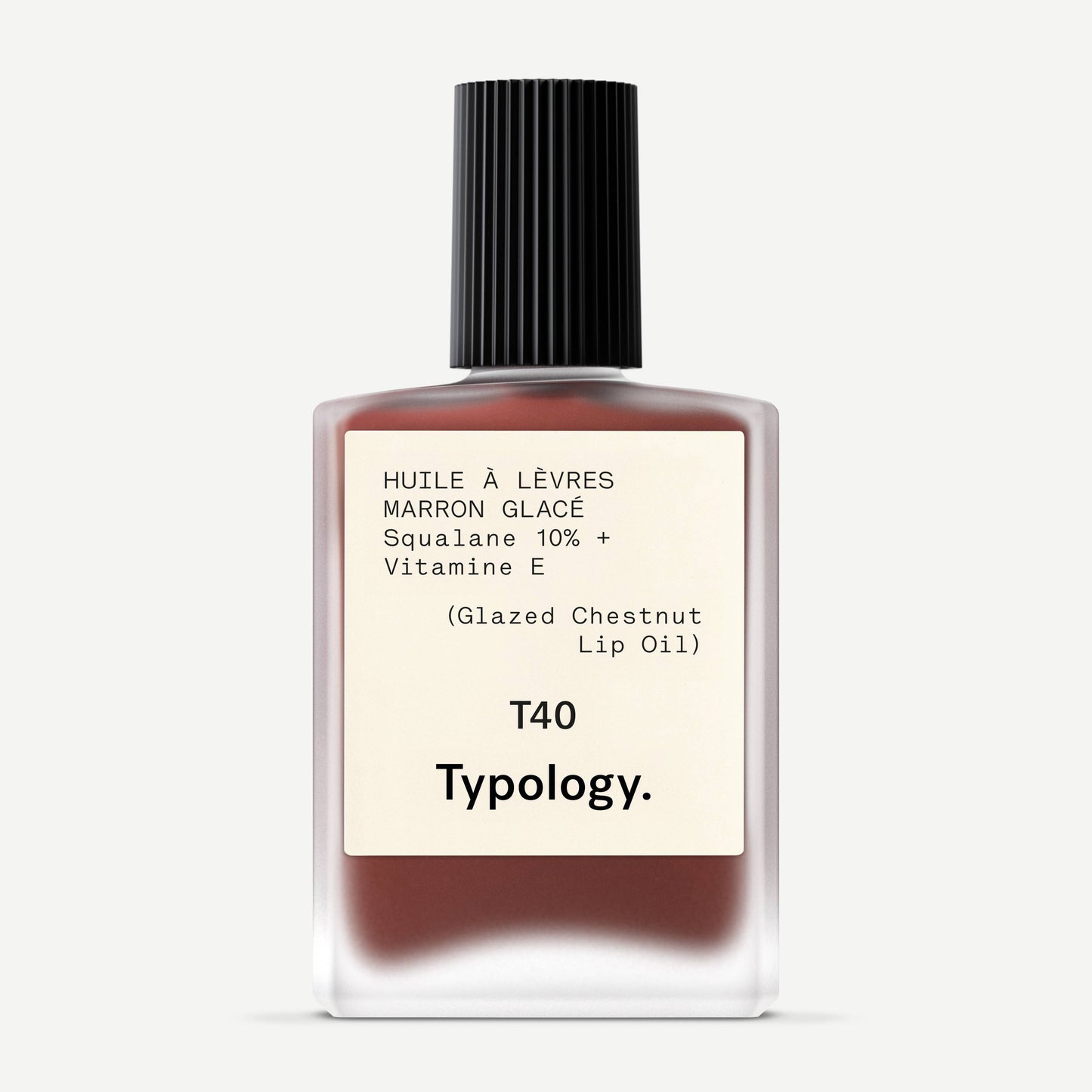 Huile à Lèvres Émolliente T40
Squalane 10% + Vitamine E