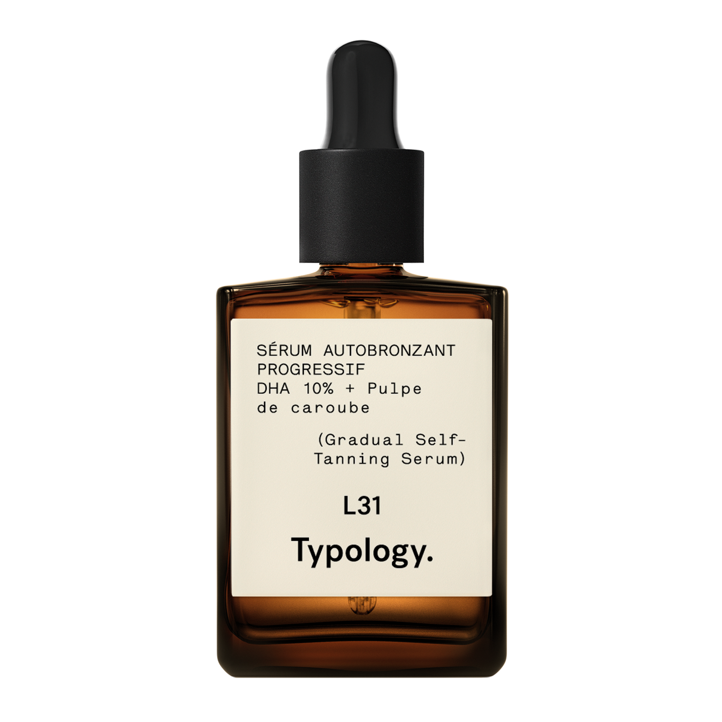 Sérum Autobronzant Progressif L31
DHA végétal 10% + Pulpe de caroube
