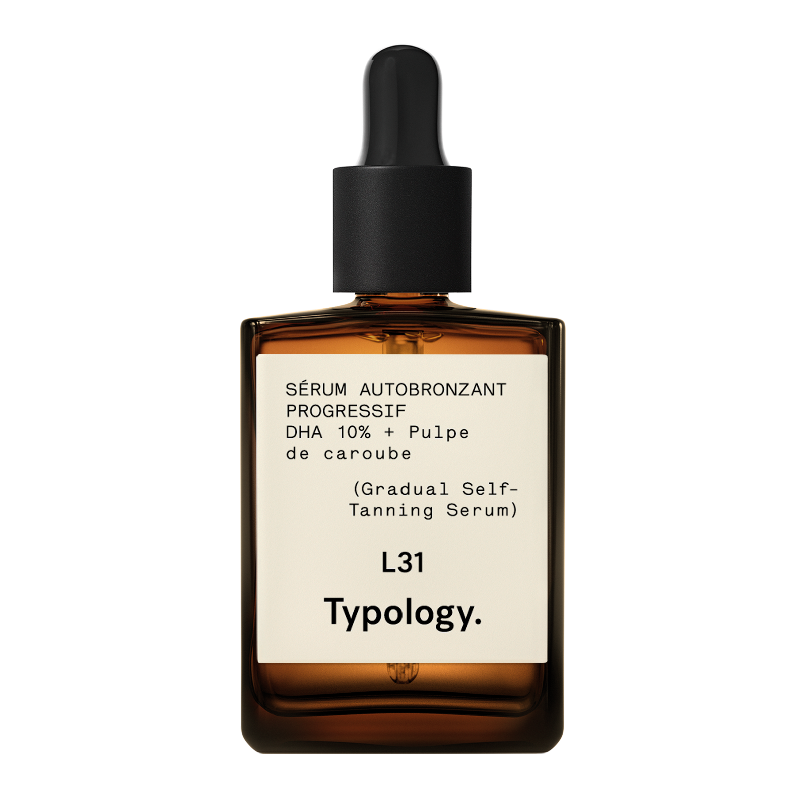 Sérum Autobronzant Progressif L31
DHA végétal 10% + Pulpe de caroube