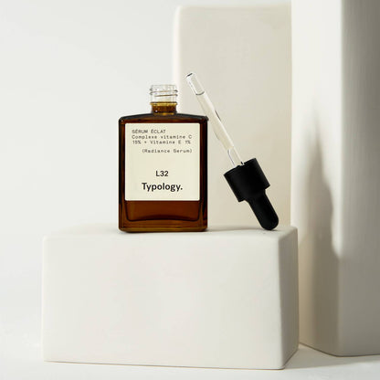 Sérum Éclat L32
Complexe vitamine C 15% + Vitamine E 1%