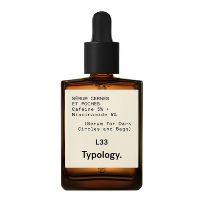 Sérum Cernes et Poches L33
Caféine 5% + Niacinamide 5%