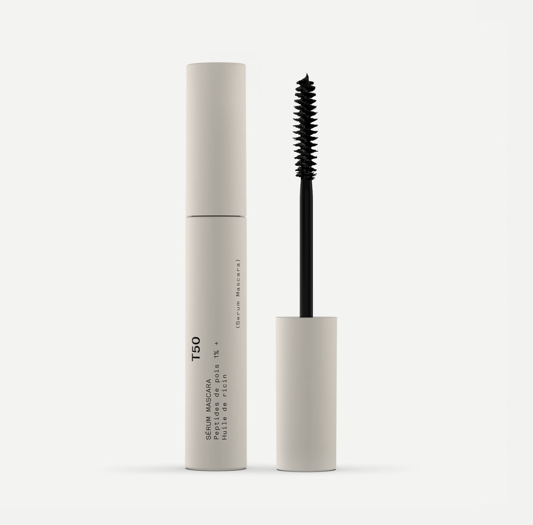 Sérum Mascara T50
Peptides de pois 1% + Huile de ricin