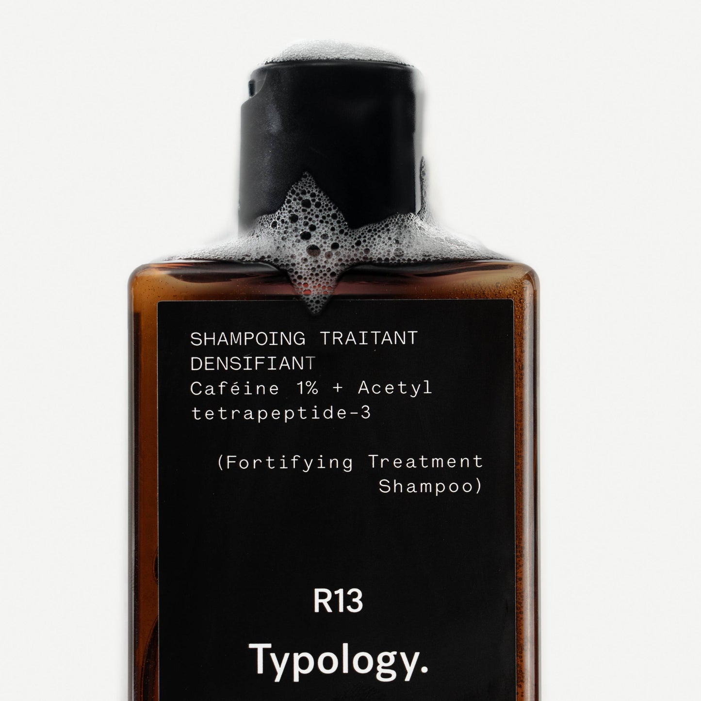 Shampoing Traitant Densifiant R13
Caféine 1% + Acetyl tetrapeptide-3