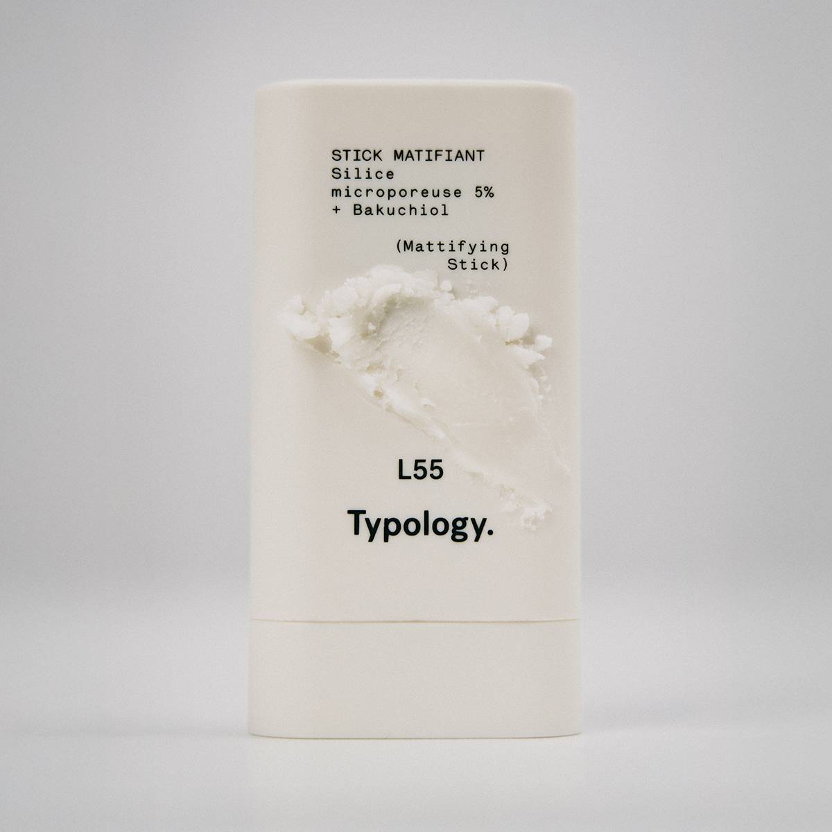Stick Matifiant L55
Silice microporeuse 5% + Bakuchiol