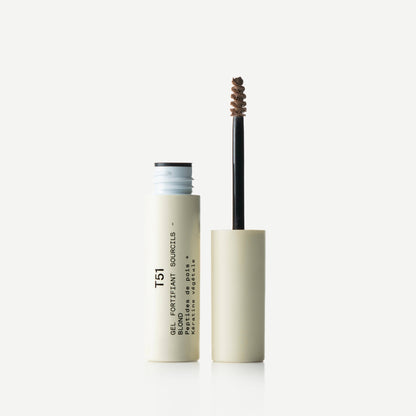 Gel Fortifiant Sourcils T51
Peptides de pois + Kératine végétale